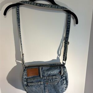 Denim Crossbody Bag